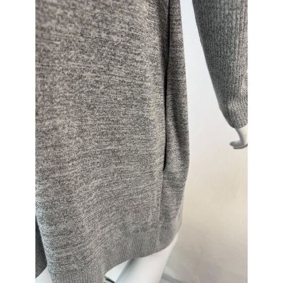 Gap Womens Heather Gray Open Front Cardigan Sweater Long Sleeve Lightweight L - Picture 10 of 16